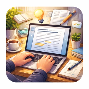 Writing work gets started