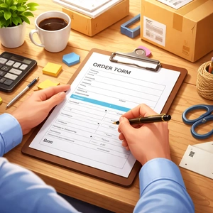 Start with filling online order form